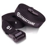 Turnringe aus Holz 28 mm - inklusive verstellbarer Riemen und Tragetasche | StreetGains®_