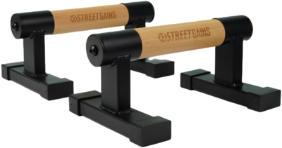 Liegestützstützen aus Holz | StreetGains® Liegestützstützen aus Holz | StreetGains®