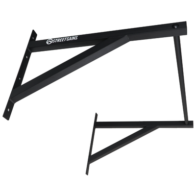 Klimmzugstange Straight Grip Pull Up Bar System Schwarz | StreetGains® Klimmzugstange Straight Grip Pull Up Bar System Schwarz | StreetGains®